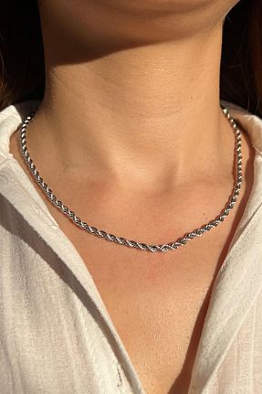 گردنبند جواهر زنانه روکش طلا Allmisse - کد 762124430
