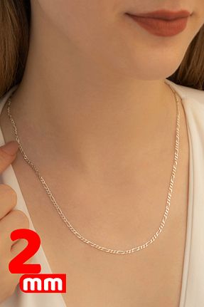 گردنبند نقره رنگی زنانه 925 عیار OSMANLI GÜMÜŞ - کد 807689727