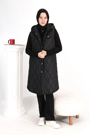 جلیقه حجاب مشکی زنانه رگولار exxitcollection - کد 807750031