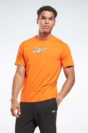 تی شرت نارنجی مردانه کد 807397019