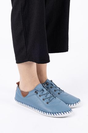 کفش کژوال آبی زنانه پاشنه کوتاه ( 4 - 1 cm ) پاشنه ساده کد 806175008