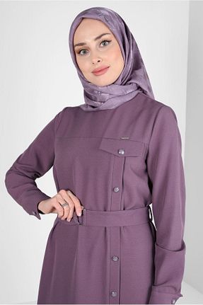 روسری بنفش پلی استر Alvina - کد 792006442
