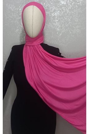 شال صورتی زنانه ویسکون Soy mejor - کد 806926598