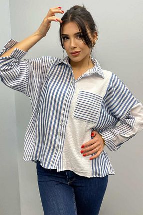 پیراهن سفید زنانه گشاد ZEYWEAR - کد 807739474