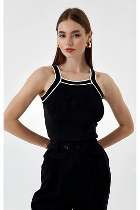 بلوز مشکی زنانه ساده SHARON MODA - کد 807506021