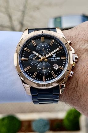 ساعت مچی متالیک مردانه 46-50 میلی متر Daniel Klein - کد 807559001