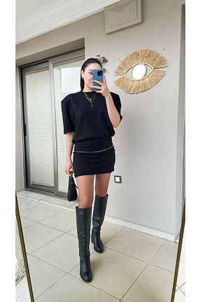 لباس مشکی زنانه بافتنی Zilolafashionhouse - کد 807613878