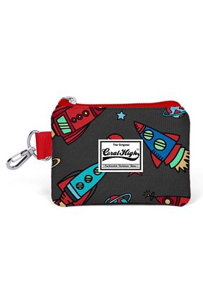 کیف پول طوسی بچه گانه سایز متوسط Coral High - کد 97027110