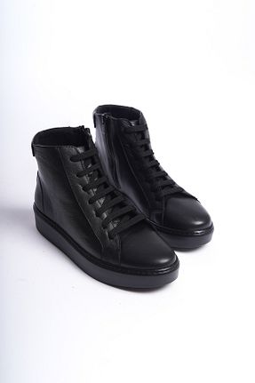 بوت / نیم بوت مشکی زنانه پارچه ای Elile Shoes - کد 807697700