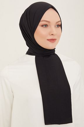شال مشکی زنانه پنبه ای Armine - کد 807915037
