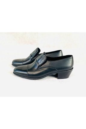 کفش کلاسیک مشکی مردانه چرم خالص EyuBali - کد 807951715