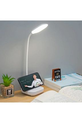 چراغ مطالعه / رومیزی سفید پلاستیک Coverzone - کد 808071111