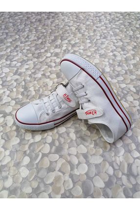 کفش اسنیکر سفید بچه گانه چسبی Özgür Kids - کد 807410581