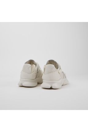 کفش کژوال سفید زنانه پاشنه کوتاه ( 4 - 1 cm ) پاشنه ساده کد 808031050