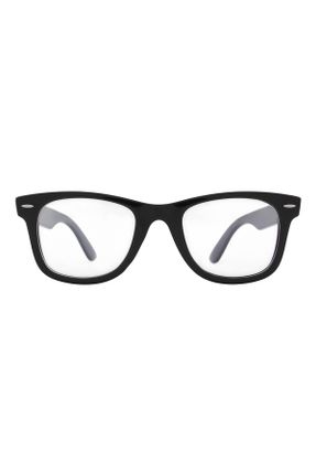 عینک محافظ نور آبی مشکی زنانه 51 شیشه UV400 پلاستیک کد 807339248