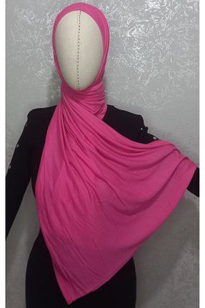 شال صورتی زنانه ویسکون Soy mejor - کد 806926598