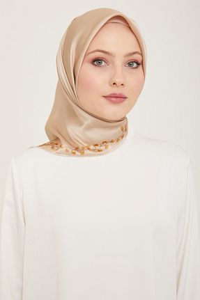 روسری طوسی İpek Tivil Armine - کد 807543202