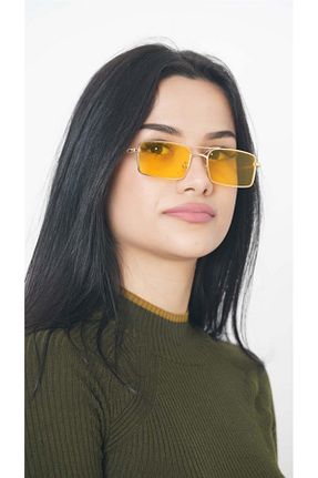 عینک آفتابی زرد زنانه UV400 CAPTAİN POLO - کد 807909932