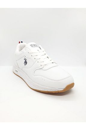 کفش پیاده روی سفید مردانه چرم مصنوعی U.S. Polo Assn. - کد 48897421