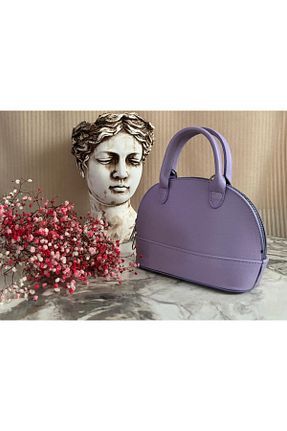 کیف دستی بنفش زنانه ابعاد کوچک MMTBUTİK - کد 807773892