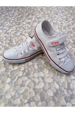 کفش اسنیکر سفید بچه گانه چسبی Özgür Kids - کد 807410581