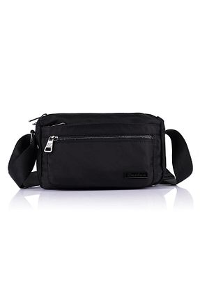 کیف پستچی مشکی زنانه پارچه ای Smart Bags - کد 744097555