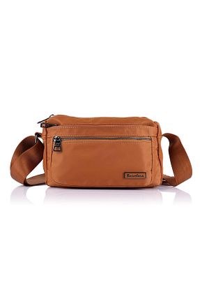 کیف پستچی قهوه ای زنانه پارچه ای Smart Bags - کد 744097566