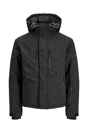 کاپشن مشکی مردانه رگولار Jack & Jones - کد 772263901