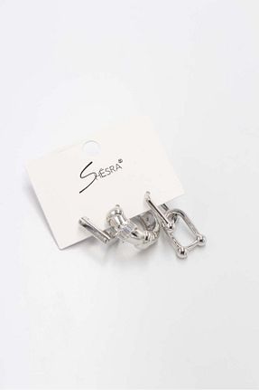گوشواره استیل (فولاد) زنانه استیل (فولاد) shesra - کد 807924572