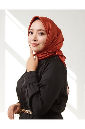 شال نارنجی زنانه کد 808015181