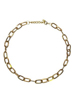 گردنبند جواهر طلائی زنانه روکش طلا Qielle - کد 807541147