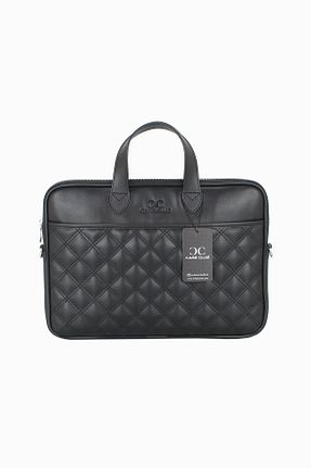 کیف لپ تاپ و مدارک مشکی زنانه چرم مصنوعی Case Club - کد 807580481