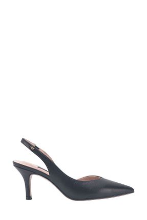 کفش پاشنه بلند کلاسیک مشکی زنانه چرم مصنوعی Nine West - کد 807663516