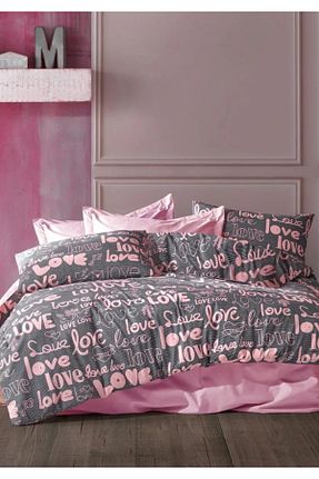 روتختی دونفره صورتی رافورس Sheri Home Tekstil - کد 807952967