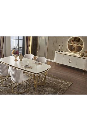 ست میز ناهارخوری نباتی Norlife Furniture - کد 808018210