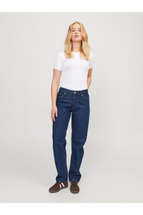 شلوار جین آبی زنانه استاندارد کد 808142538