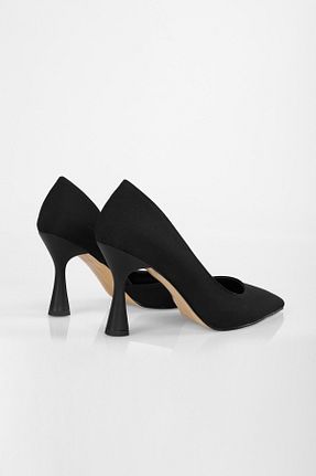 کفش استایلیتو مشکی پاشنه نازک Shoeberry - کد 807921606