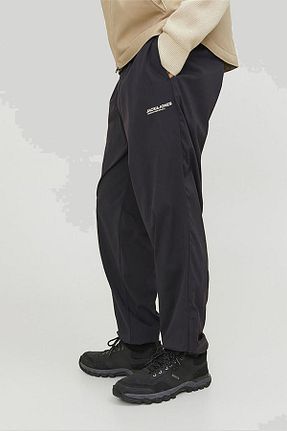 شلوار کرمگن مشکی مردانه رگولار Jack & Jones - کد 808381331
