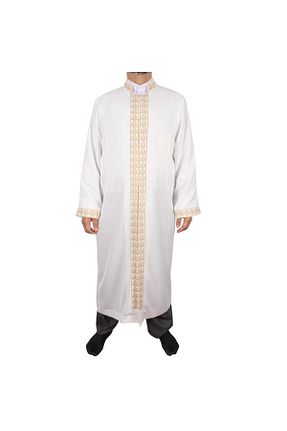 لباس سفید مردانه بافتنی Akıncı Tekstil - کد 808421371
