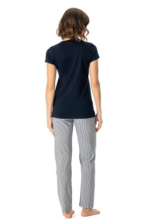 ست لباس راحتی سرمه ای زنانه ساده U.S. Polo Assn. - کد 808599380