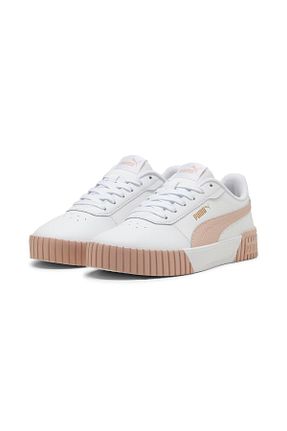 کفش اسنیکر سفید زنانه بند دار Puma - کد 804318270