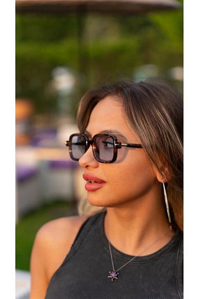 عینک آفتابی سبز زنانه UV400 CAPTAİN POLO - کد 808698405