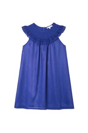 لباس آبی بچه گانه بافتنی پنبه (نخی) رگولار آستین-کوتاه کد 99991759