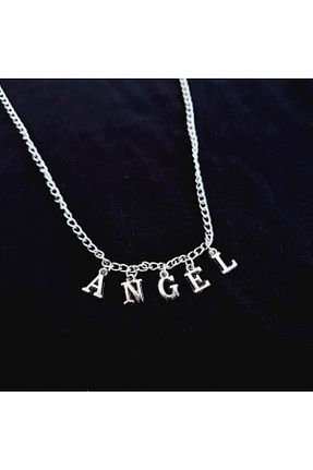 گردنبند جواهر طوسی زنانه فلزی AlpCollection - کد 97183080