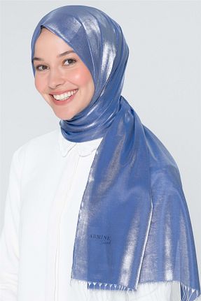 شال سرمه ای زنانه Armine - کد 47237748