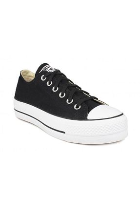 کفش اسنیکر مشکی زنانه بند دار Converse - کد 820032300