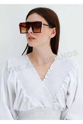 عینک آفتابی نارنجی زنانه UV400 Eyemood - کد 109172450