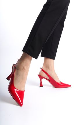 کفش پاشنه بلند کلاسیک قرمز زنانه PU پاشنه نازک پاشنه متوسط ( 5 - 9 cm ) کد 808450817