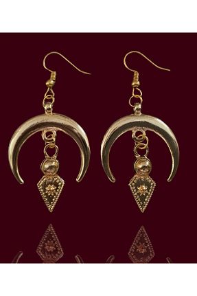 گوشواره جواهر طلائی Jovela - کد 808213612