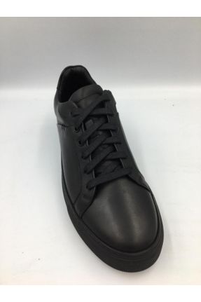 کفش کژوال مشکی مردانه چرم طبیعی پاشنه کوتاه ( 4 - 1 cm ) پاشنه ساده کد 808332308
